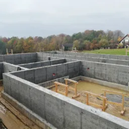 Realizacja fundamentu schodkowego wg projektu indywidualnego