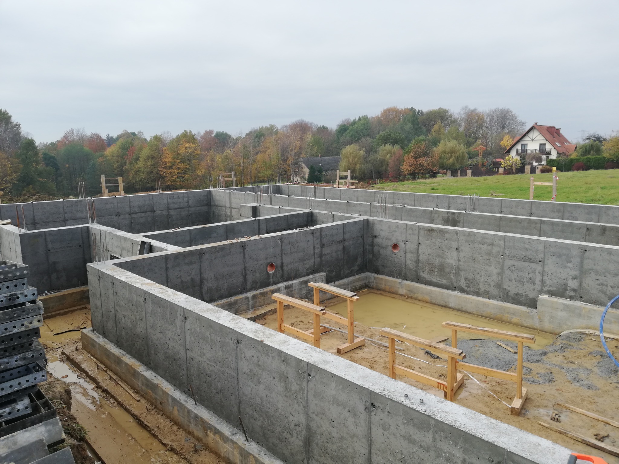 Realizacja fundamentu schodkowego wg projektu indywidualnego