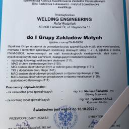 Welding Engineering Rafał Rodzinski - Solidne Balustrady Balkonowe Szklane Bolesławiec