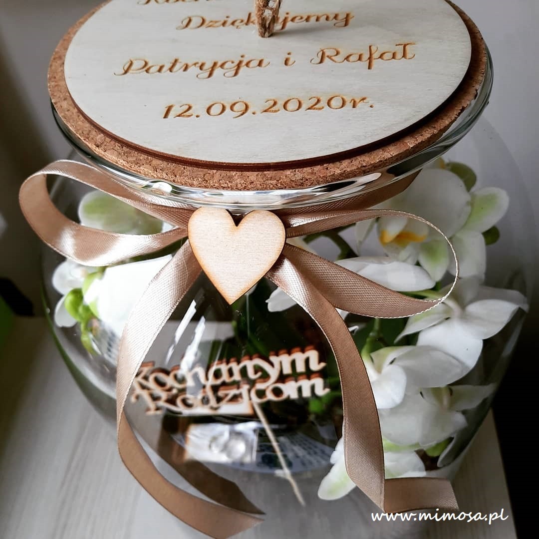 Podziękowania dla rodziców.