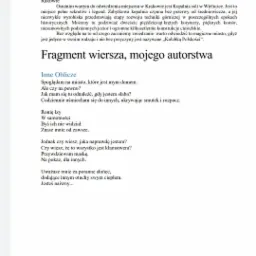 Moje portfolio część druga