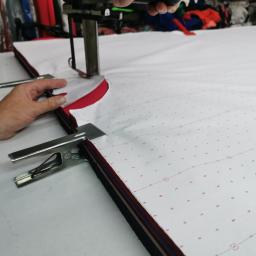 Wykroje tkanin do produkcji odzieży