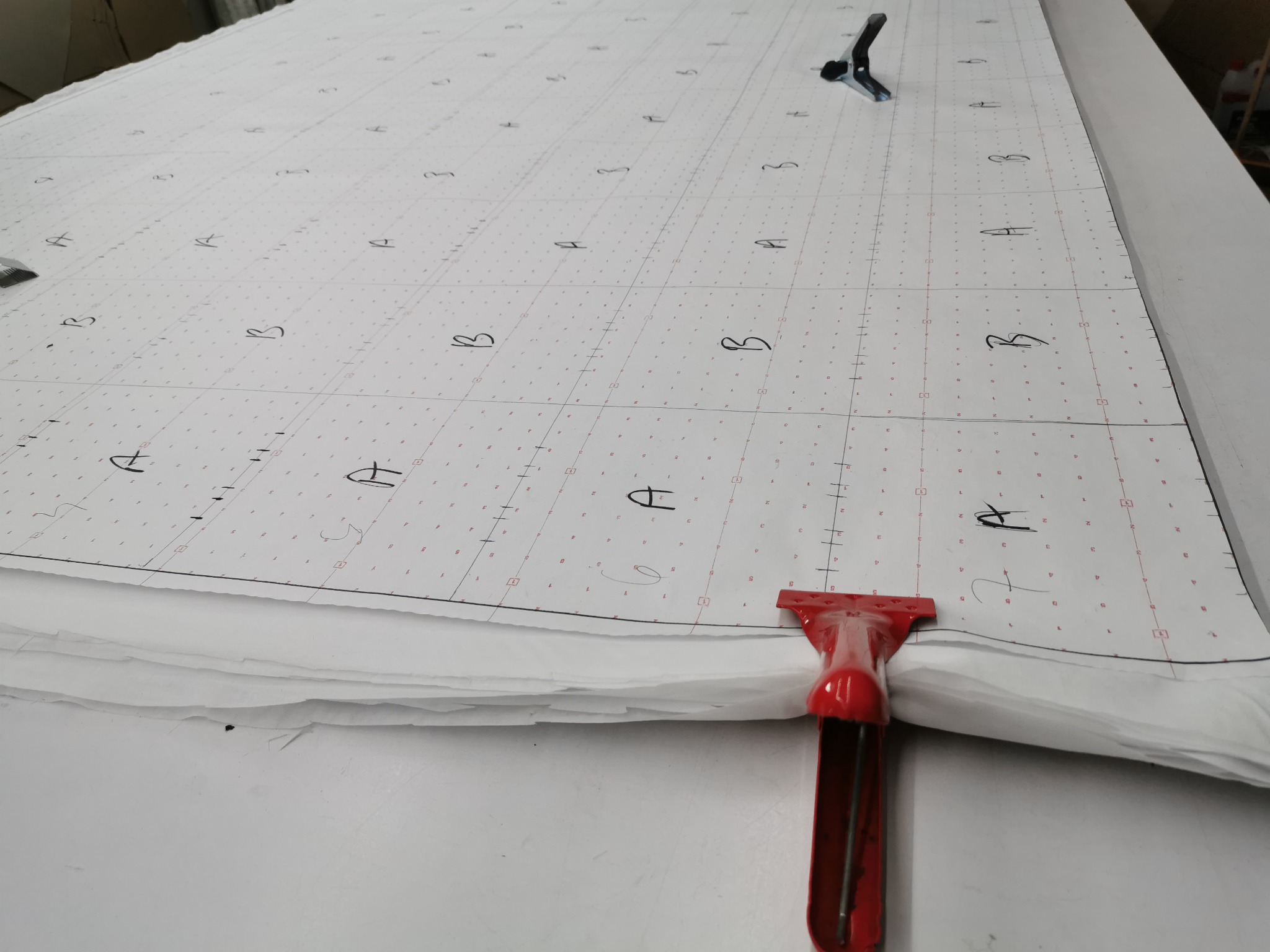 Maseczki ochronne przed skrojeniem