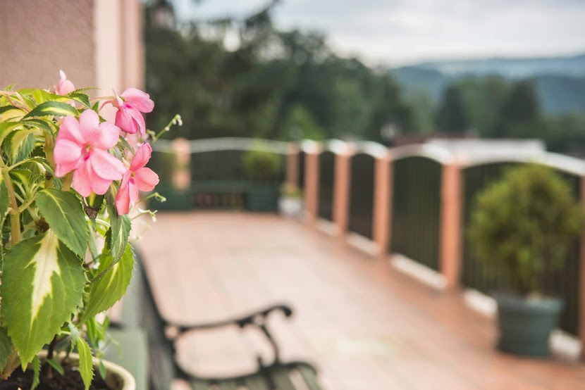 Taras Ośrodek Arka w Wiśle