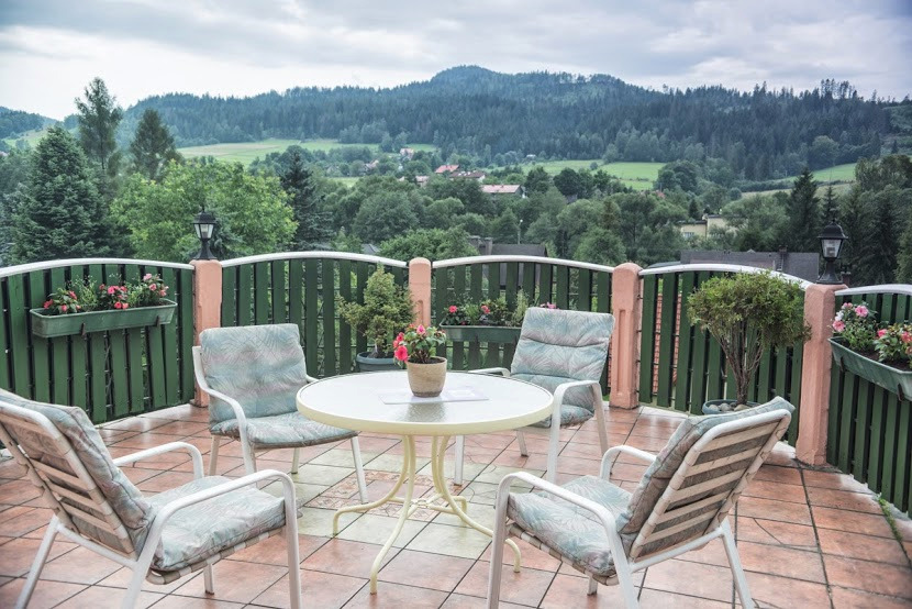 Taras Ośrodek Terapii Uzależnień Arka w Wiśle