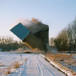 wyburzenia, rozbiórki