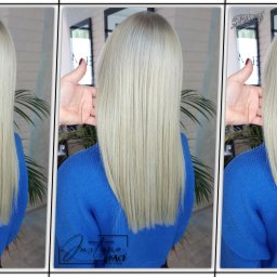 Koloryzacja włosów Salon Justyna SPACE Hair Beauty Westerplatte Nowy Sącz