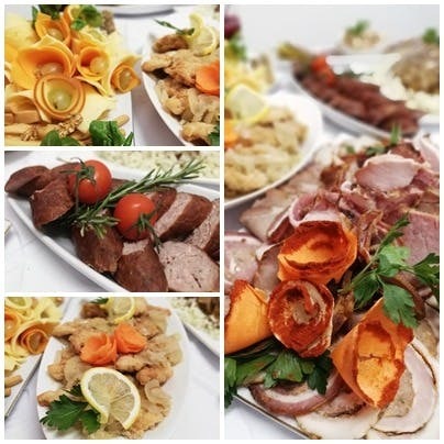 Zimna płyta, na której znajdują się nasze swojskie wędliny.