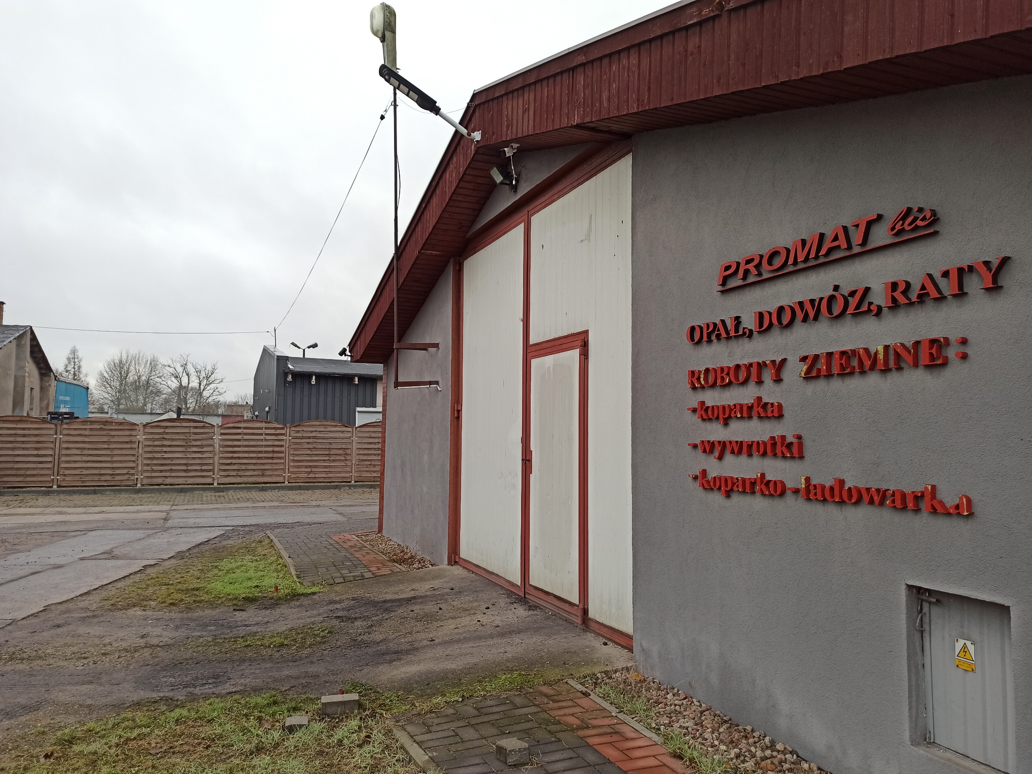 Skład Opału, Roboty Zimne, Prace Melioracyjne, Usługi Transportowe, Kopark