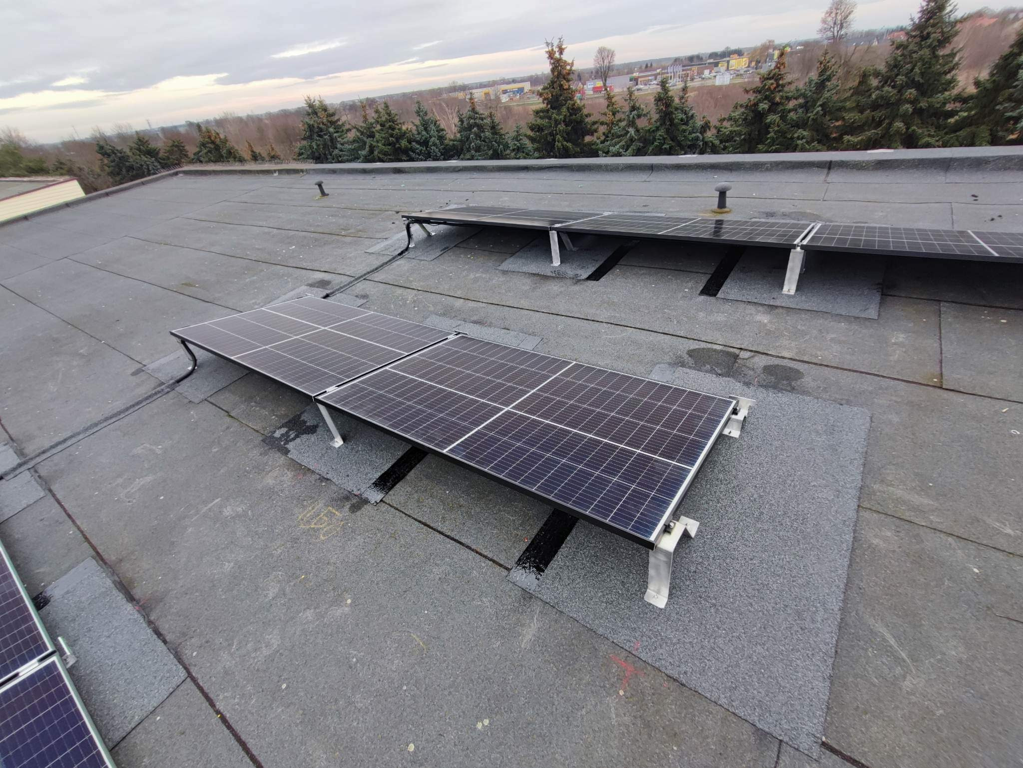 System zgrzewany do papy na bloki mieszkalne