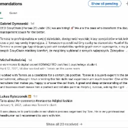 Co mówią o nas klienci i kandydaci