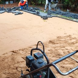 Układanie kostki brukowej Przemęt 4