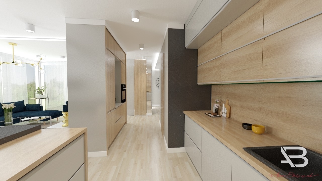 wizualizacja wnętrz kuchnia
