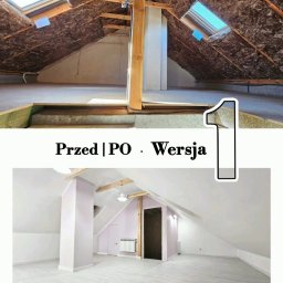 Iwona Pabian - Poddasze użytkowe Przyszły pokój małej księżniczki