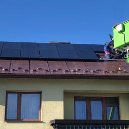 Instalacja 5kW na panelach Polskiego producenta. Panele Full Black dla ładniejszego wyglądu 