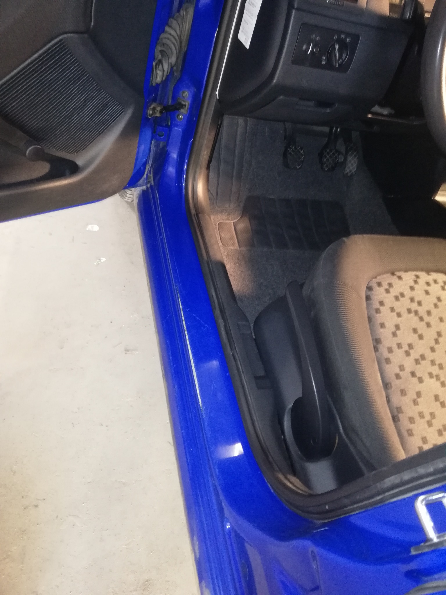 Wnęka po czyszczeniu oraz konserwacji