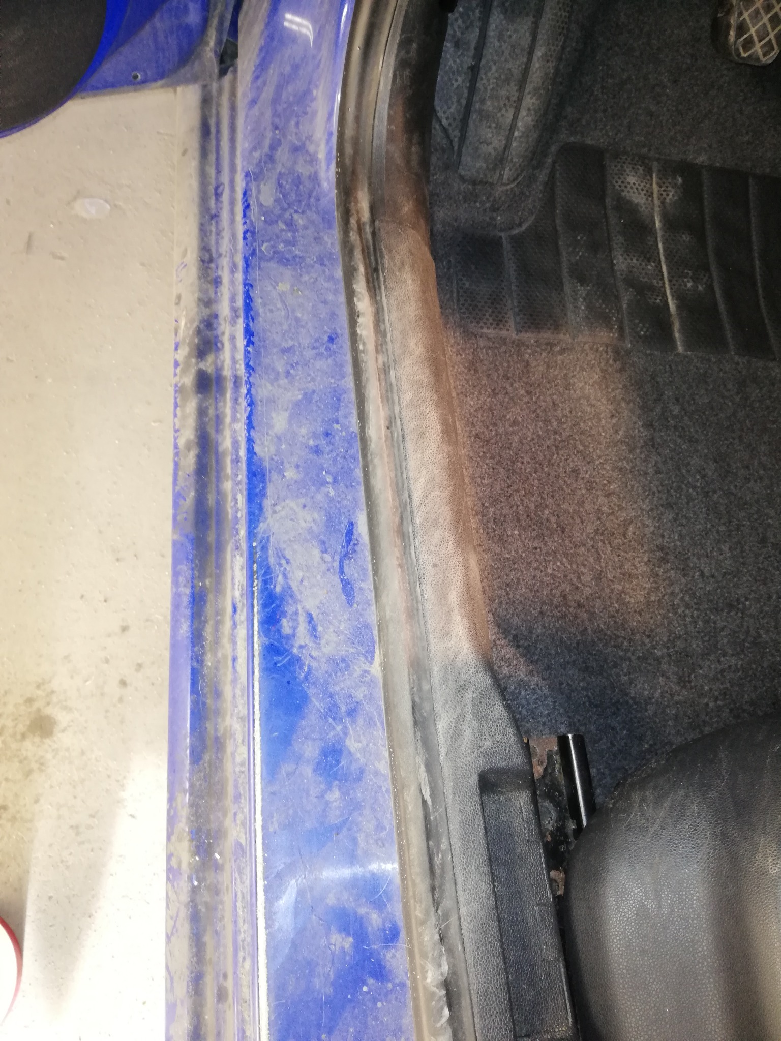 Wnęka pojazdu przed