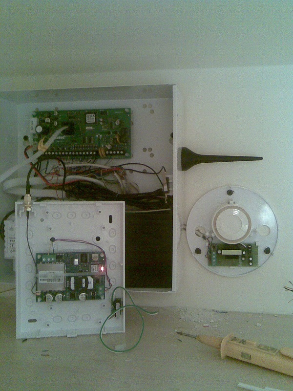 Satel Integra z powiadomieniem Gsm