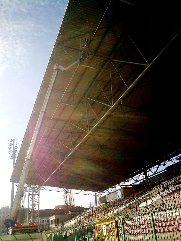 Stadion Polonia - przegląd CCTV