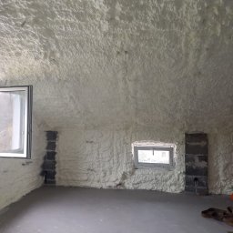 Ocieplenie ściany kolankowej i dachu 