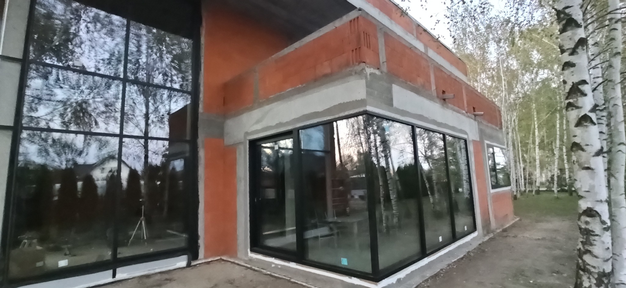 Corner glass od Architon Okna