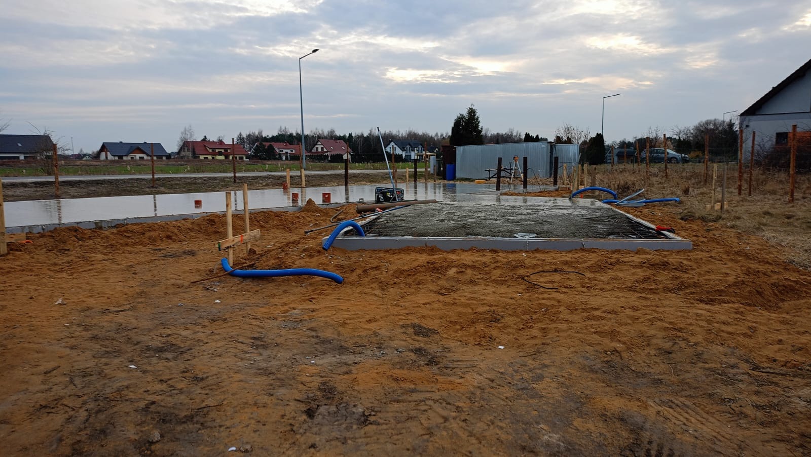 Wykonanie płyty fundamentowej Dobrzykowice woj. dolnośląskie