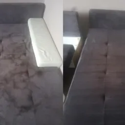 Przykładowe zlecenie przed i po praniu