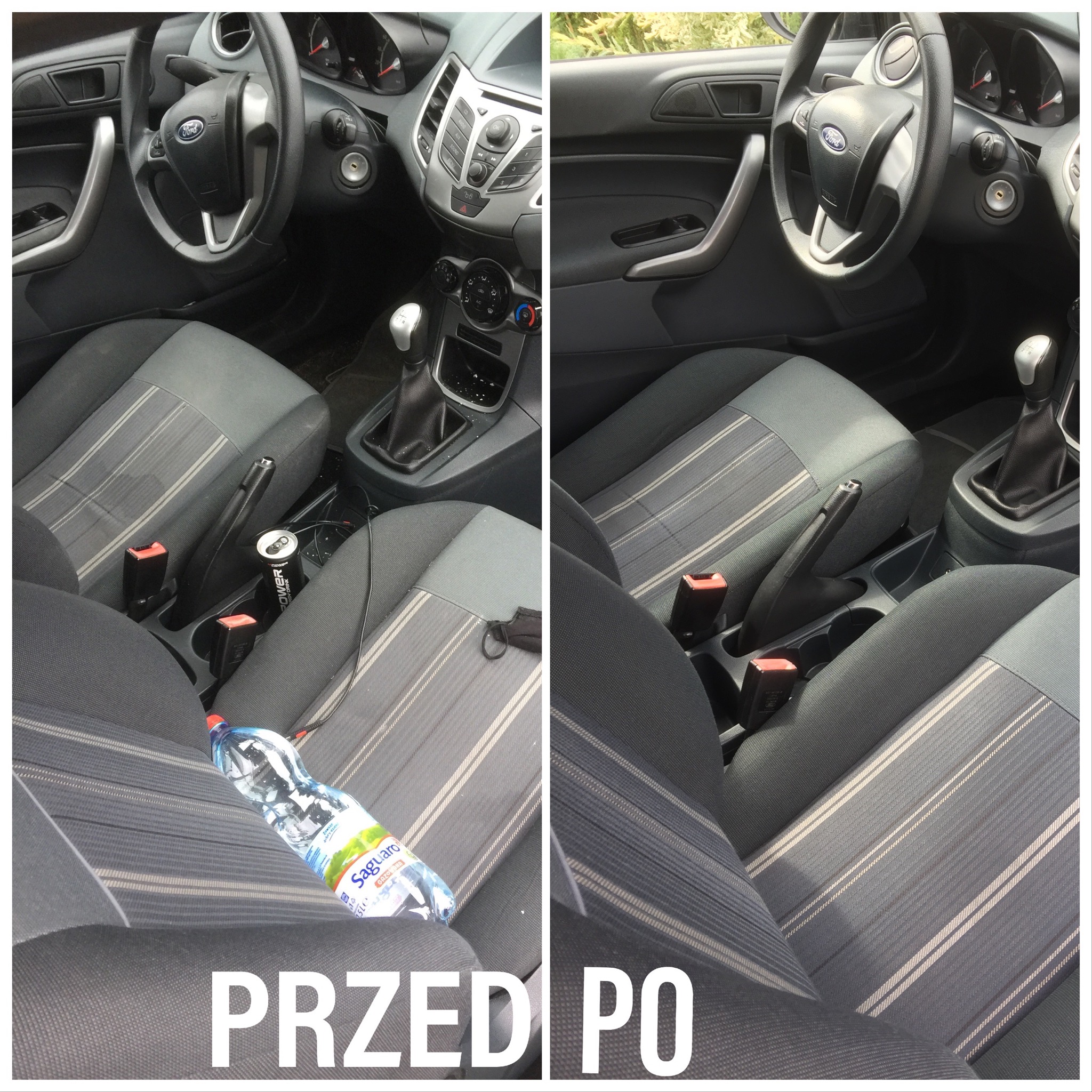 Pranie i detailingowe sprzątanie wnętrza samochodu