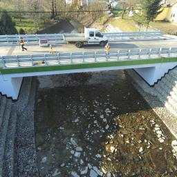 Inwentaryzacja powykonawcza mostu w Cieklinie