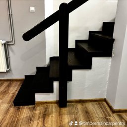 Schody drewniane Dzierżoniów 4