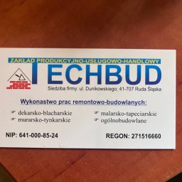 TECHBUD - Doskonałej Jakości Naprawa Pokrycia Dachu Ruda Śląska