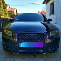 Audi a3 | Przyciemnienie lamp i szyby czołowej 