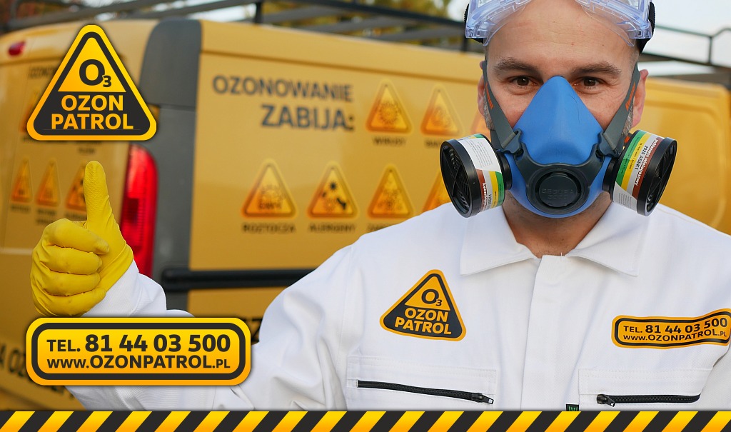 Ozonowanie Lublin 24/7 Ozon Patrol, Dezynfekcja pomieszczeń, Zamgławianie ULV.
