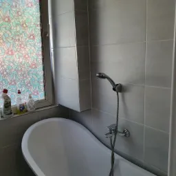 Łazienka po wykonaniu prac.