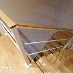 Balustrada lakierowana proszkowo