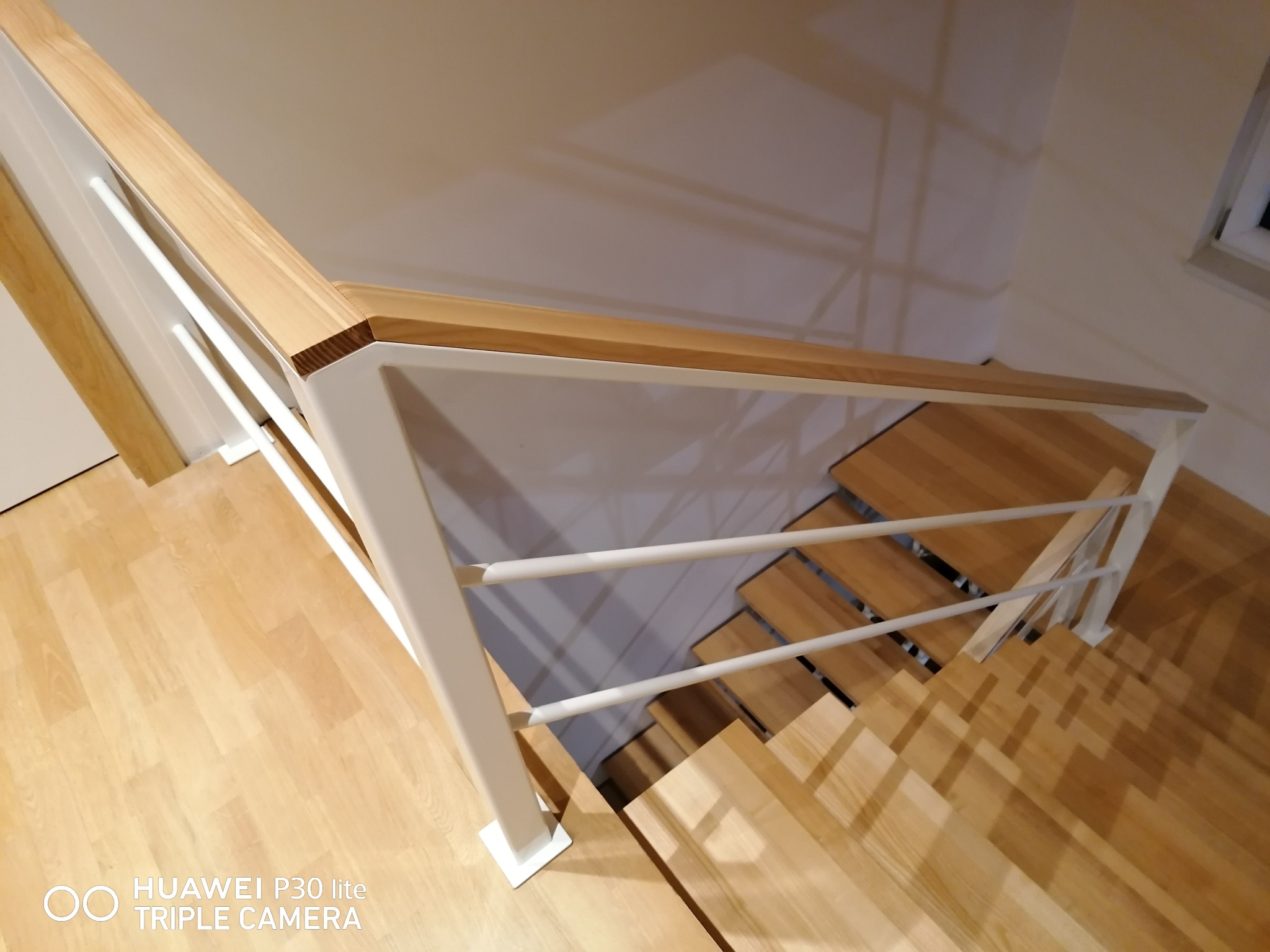 Balustrada lakierowana proszkowo