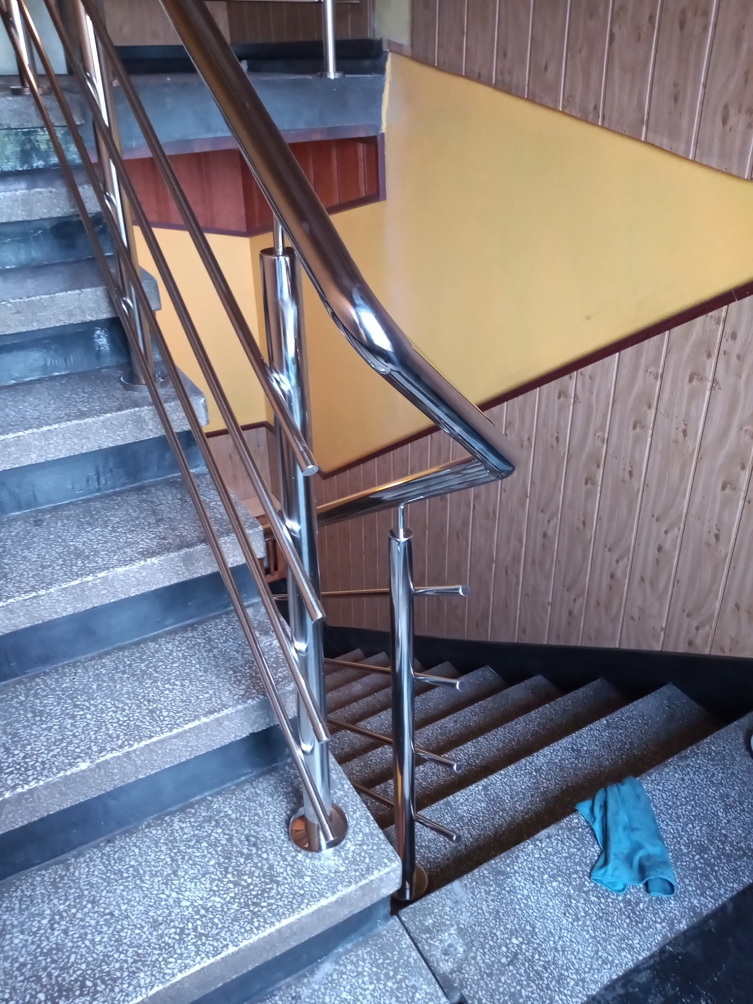 Balustrada nierdzewna polerowana