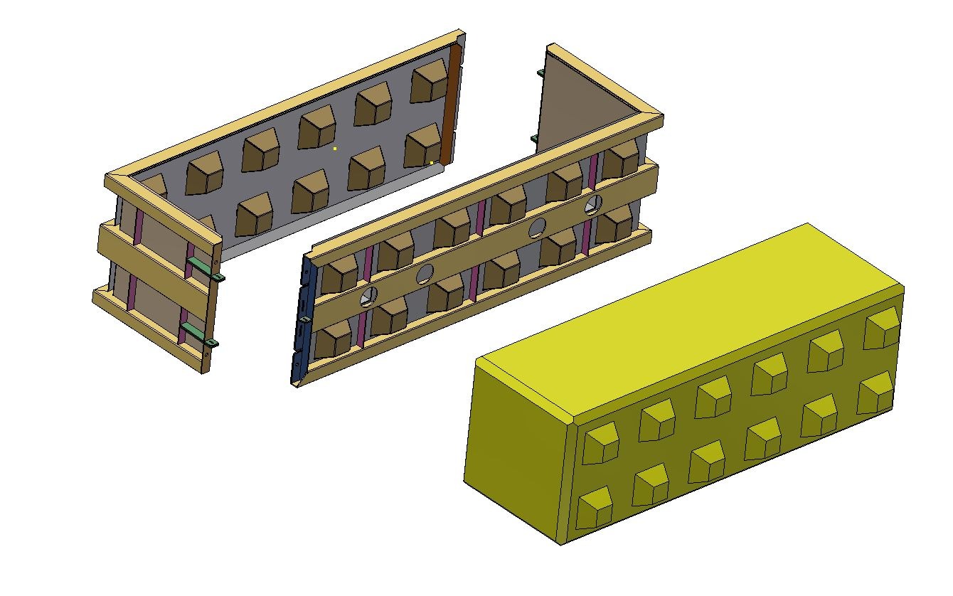 Formy do betonu lego projektowanie i wykonanie