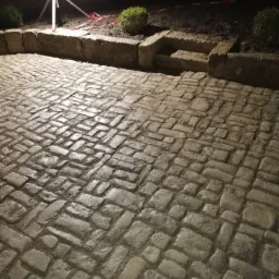 Ułożenie kamienia naturalnego wraz z murem taras przydomowy