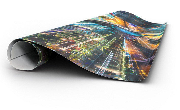 Wydruki na papierze, folii.