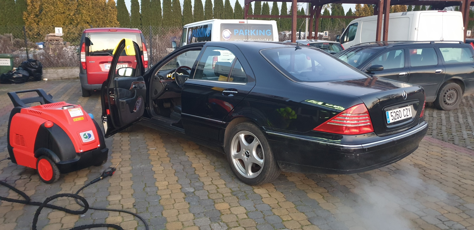 Mycie Parą Wodną Auta