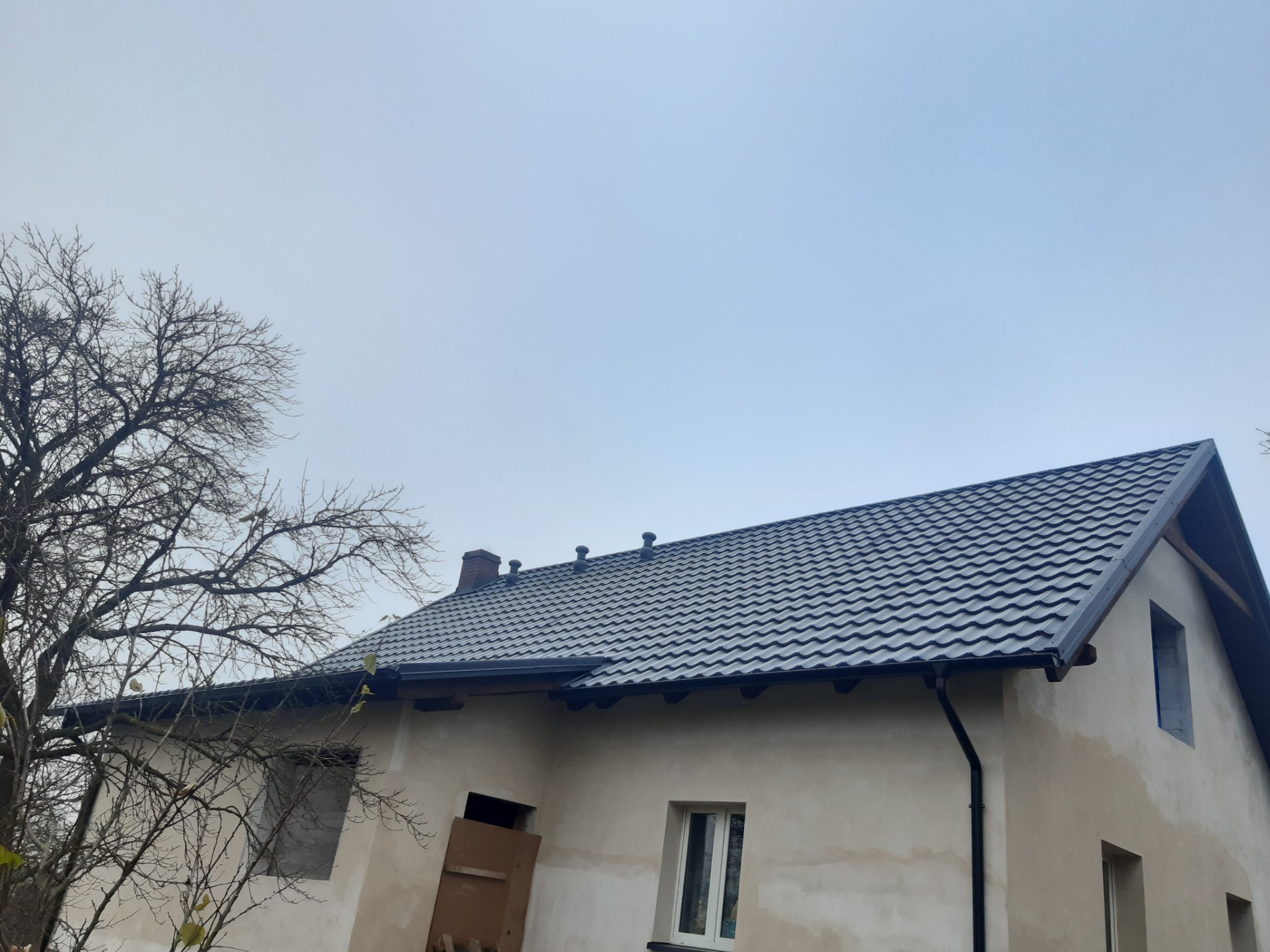 Więźba dachowa +pokrycie