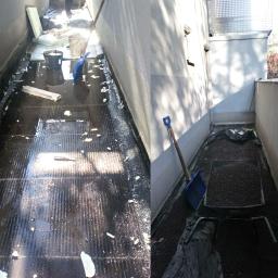 Naprawa hydroizolacji podłogowej.
