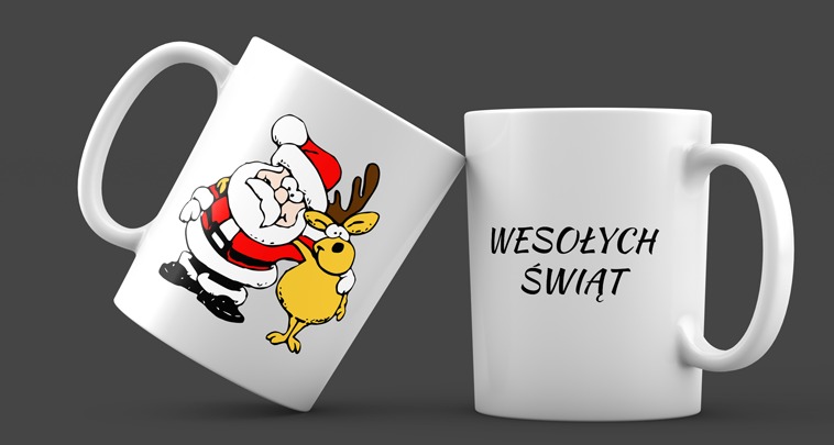 Przykładowy kubek reklamowy