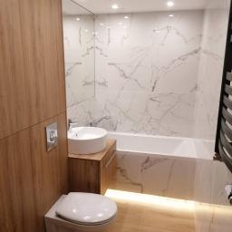 Kompleksowe wykonanie łazienek przez naszą firmę. 