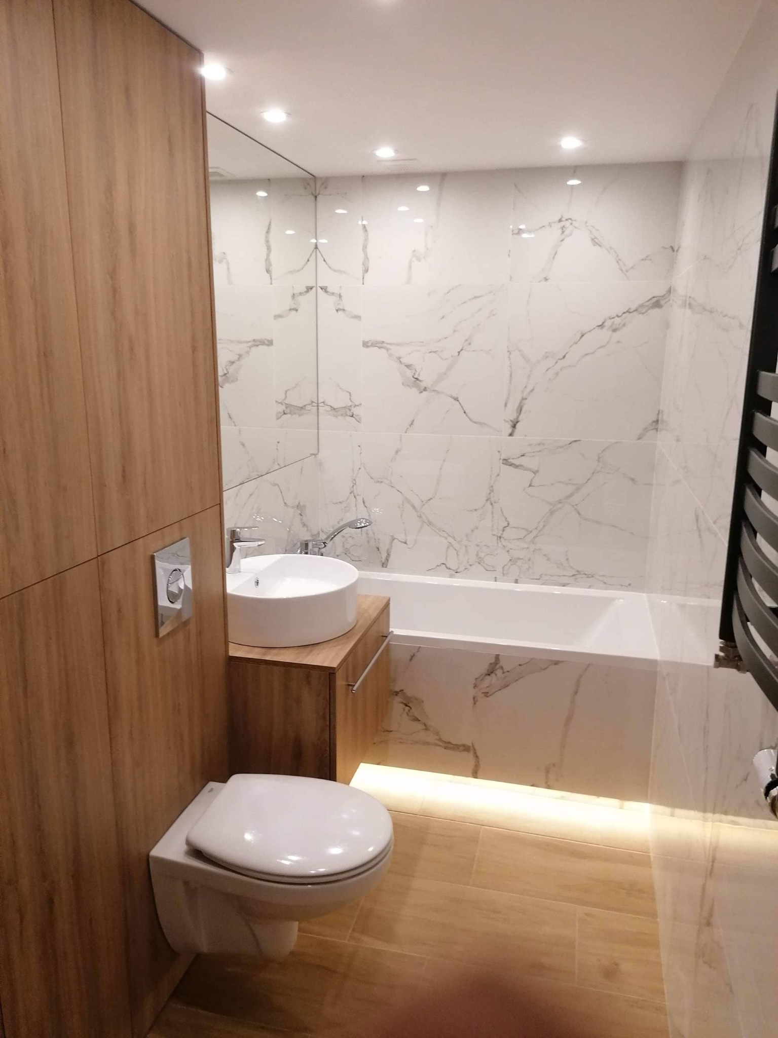 Kompleksowe wykonanie łazienek przez naszą firmę.