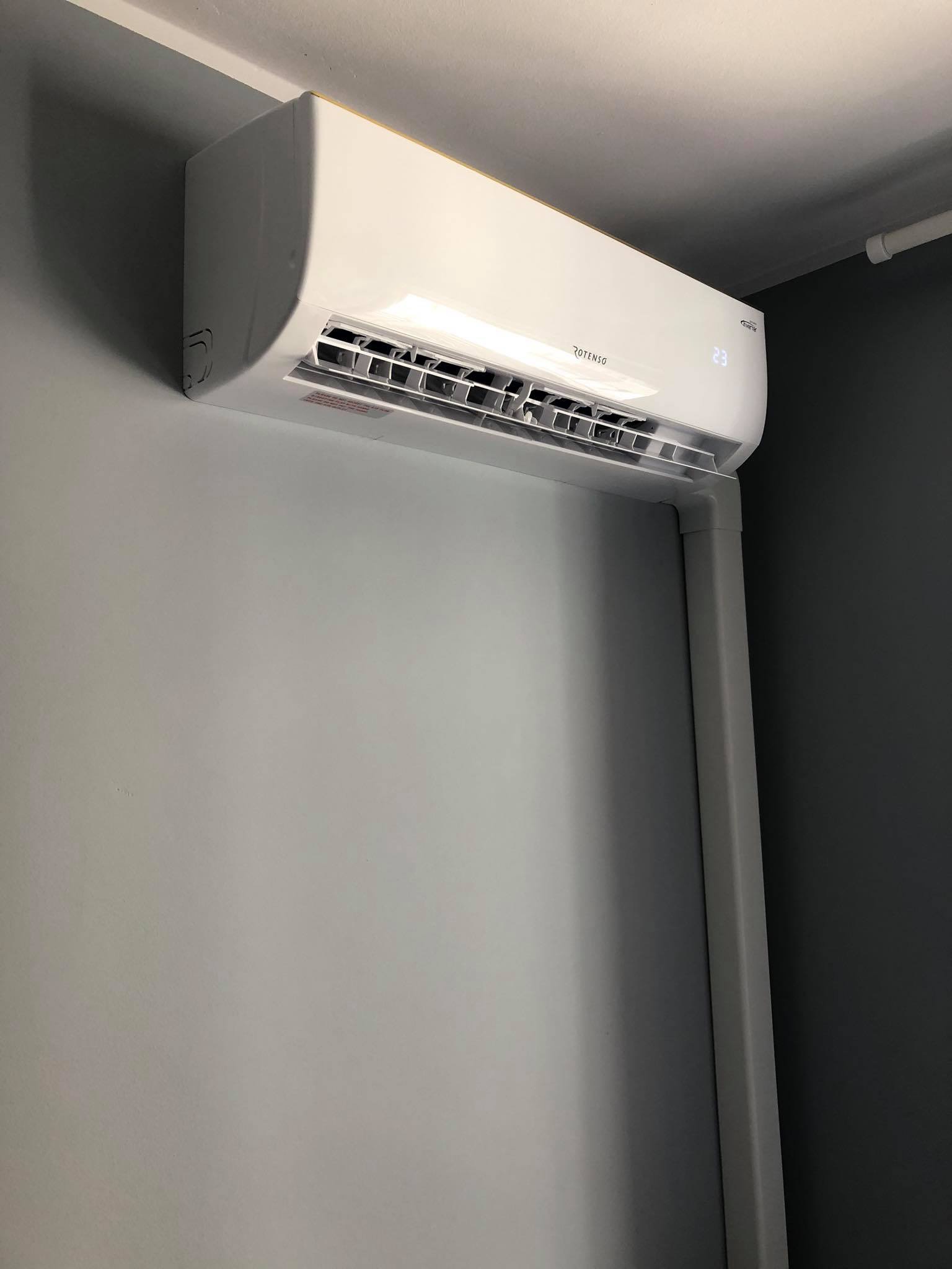 Montaż urządzenia Rotenso Roni 3,5 kw.