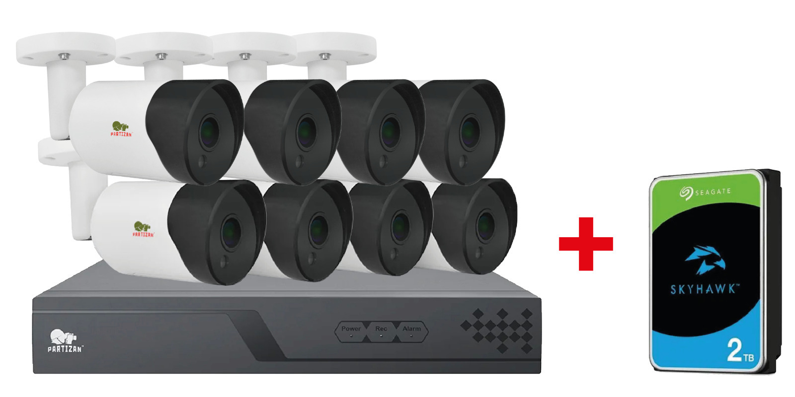 Kamery zewnętrzne tubowe analogowe AHD lub cyfrowe IP. Pełne komplety, 3 Lata gwarancji, produkcja europejska !