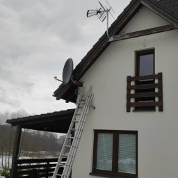 Montaż anten