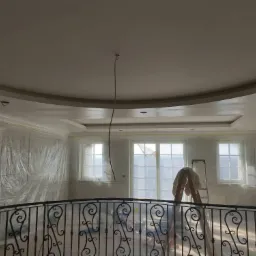 Malowanie natryskowe sufitów